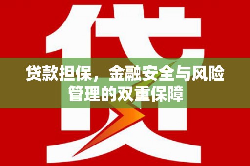 伊宁贷款担保，金融安全与风险管理的双重保障