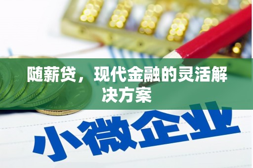 伊宁随薪贷，现代金融的灵活解决方案