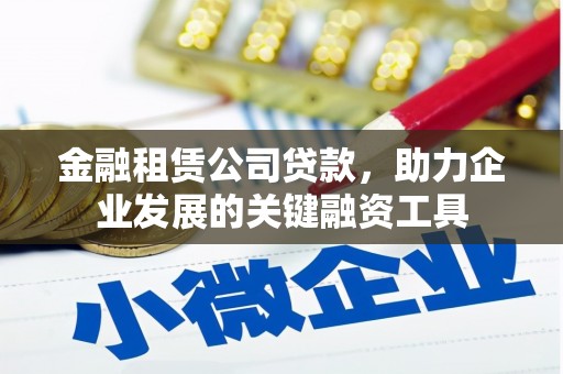 伊宁金融租赁公司贷款，助力企业发展的关键融资工具
