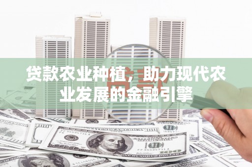 伊宁贷款农业种植，助力现代农业发展的金融引擎