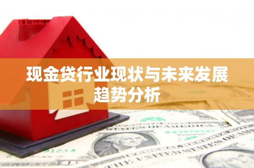 伊宁现金贷行业现状与未来发展趋势分析