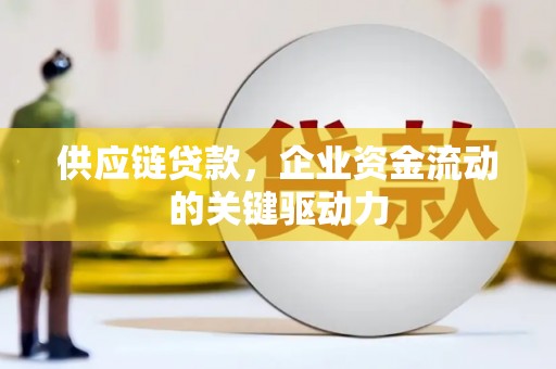 伊宁供应链贷款，企业资金流动的关键驱动力