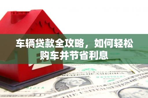 伊宁车辆贷款全攻略，如何轻松购车并节省利息