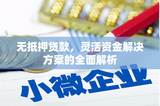 伊宁无抵押贷款，灵活资金解决方案的全面解析