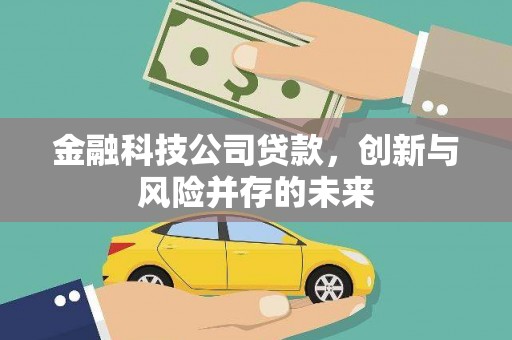 伊宁金融科技公司贷款，创新与风险并存的未来