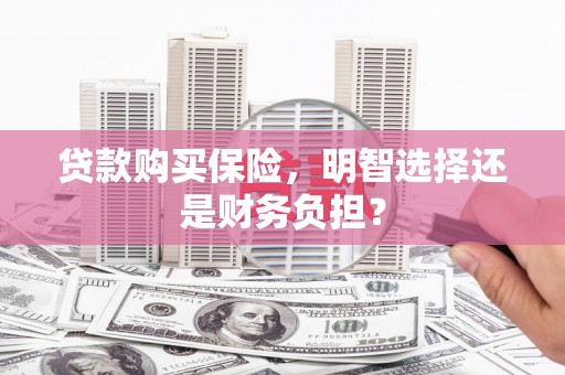 伊宁贷款购买保险，明智选择还是财务负担？