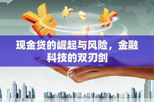 伊宁现金贷的崛起与风险，金融科技的双刃剑