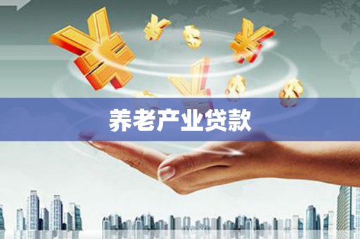 伊宁养老产业贷款