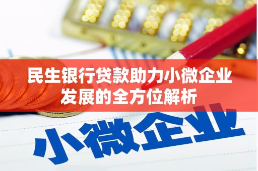 伊宁民生银行贷款助力小微企业发展的全方位解析