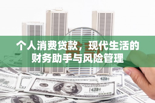 伊宁个人消费贷款，现代生活的财务助手与风险管理