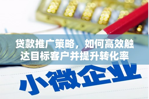 伊宁贷款推广策略，如何高效触达目标客户并提升转化率