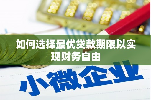 伊宁如何选择最优贷款期限以实现财务自由
