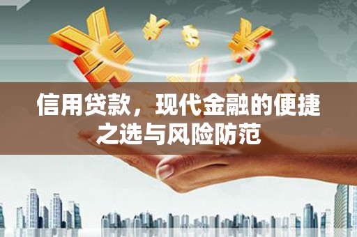 伊宁信用贷款，现代金融的便捷之选与风险防范
