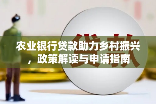 伊宁农业银行贷款助力乡村振兴，政策解读与申请指南
