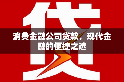 伊宁消费金融公司贷款，现代金融的便捷之选