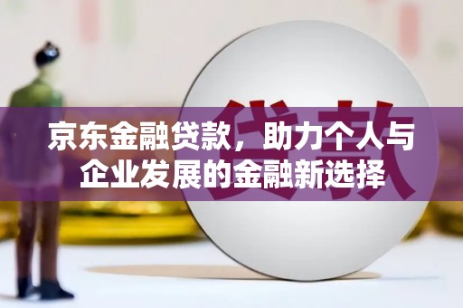 伊宁京东金融贷款，助力个人与企业发展的金融新选择