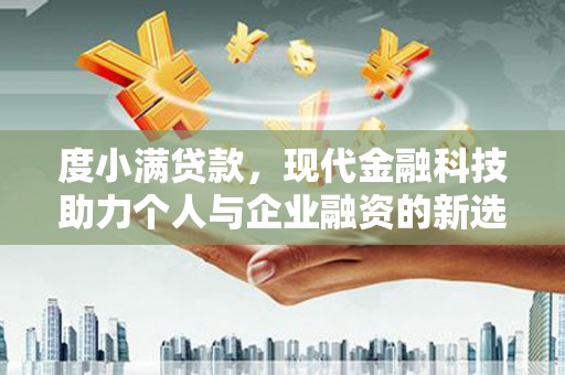 伊宁度小满贷款，现代金融科技助力个人与企业融资的新选择