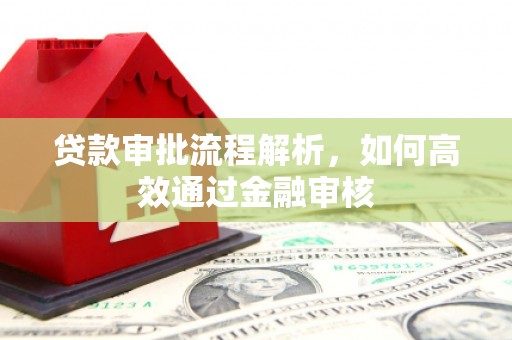 伊宁贷款审批流程解析，如何高效通过金融审核