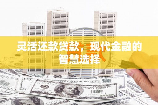 伊宁灵活还款贷款，现代金融的智慧选择