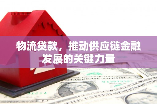 伊宁物流贷款，推动供应链金融发展的关键力量