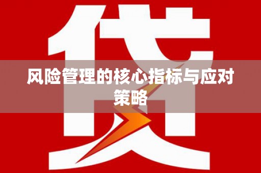 伊宁风险管理的核心指标与应对策略