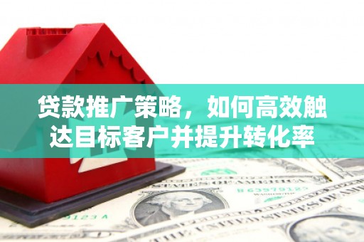 伊宁贷款推广策略，如何高效触达目标客户并提升转化率