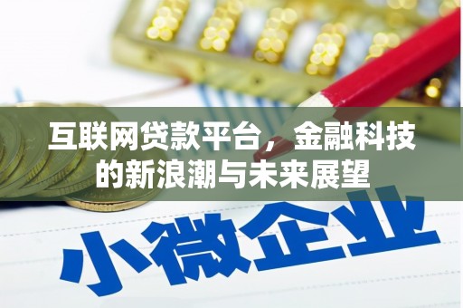 伊宁互联网贷款平台，金融科技的新浪潮与未来展望