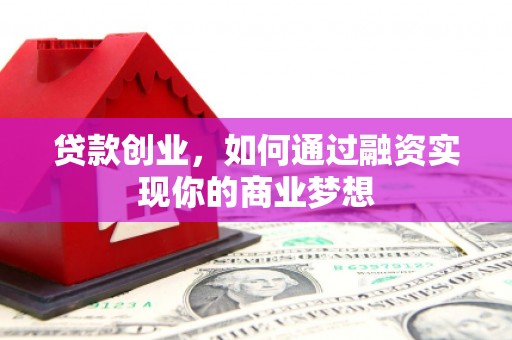 伊宁贷款创业，如何通过融资实现你的商业梦想