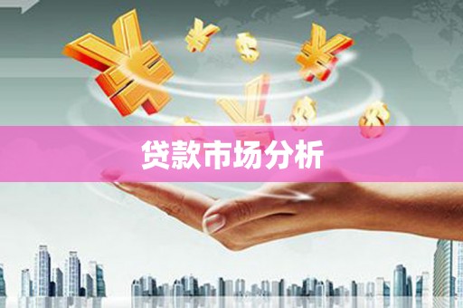 伊宁贷款市场分析
